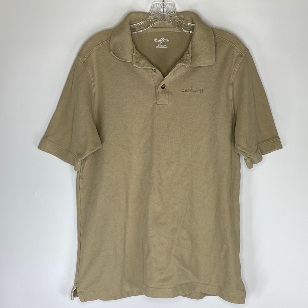 Carhartt K3111 DKT Tan Polo Shirt Medium
